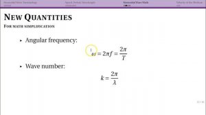 Sinusoidal Wave Math (16.3)