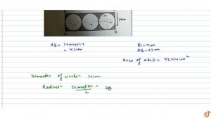 In the following figure, a rectangle ABCD enclosed.three circles. If BC = 14 cm, find the area ...