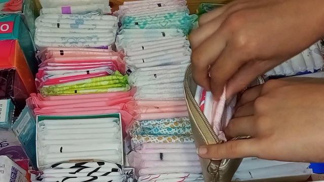 Собираем Прокладки в Рюкзак?//сколько взять??//Школа??//Ангелина ❤️ смотреть онлайн