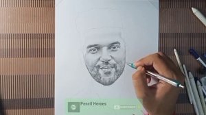 Pencil Sketch of Guru Randhawa /pencil heroes / easy sketching/ tutorial / time-lapse video