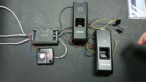 Подключение биометрического терминала Anviz T5S к T5 или T5 pro
