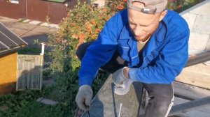 Как легко и быстро посадить брус на шпильки