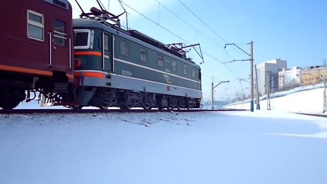 ЧС2-182 с дефектоскопом смотреть онлайн