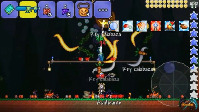 Terraria/Android Como pasar la luna de calabaza(Evento) смотреть онлайн