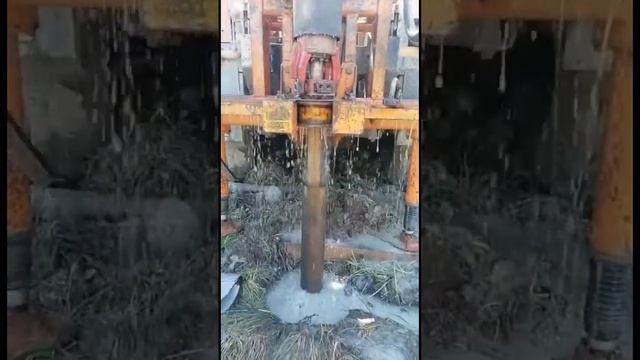 Бурение скважины в деревне Воронкино