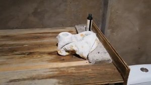 Столешница в ванной/отлил из бетона