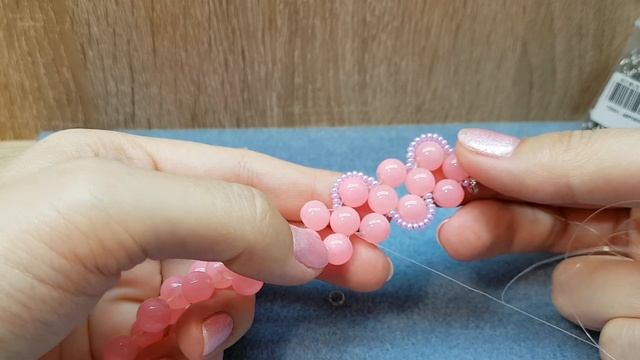 Beaded bracelet/Easy bracelet/Diy bracelet/Браслет из бусин/Браслет из бисера/Как сделать браслет