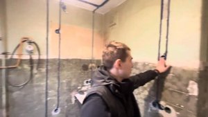 Замена проводки в старой панельки) #Электромонтажные работы#Черновая электрика