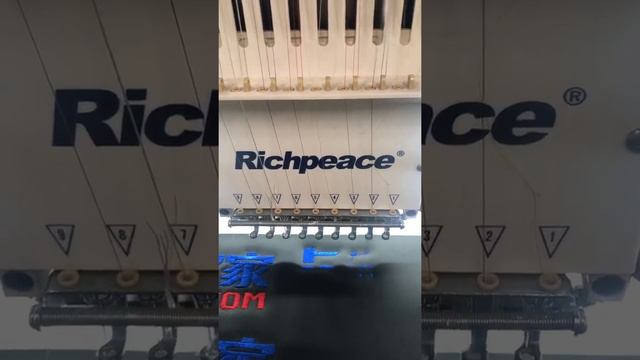 Richpeace embroidery machine sewing automotive interiors or upholstery furniture logos or patterns?