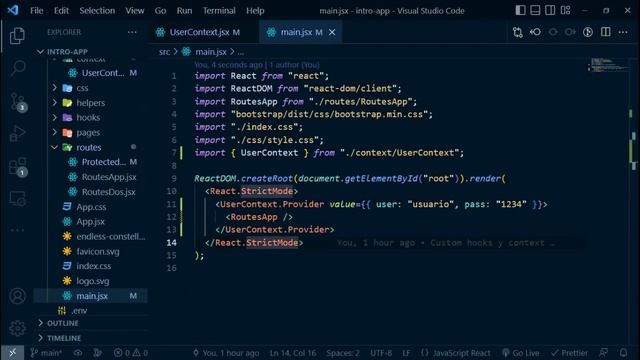 React: Context API - administración de estado global | 1ra parte смотреть онлайн
