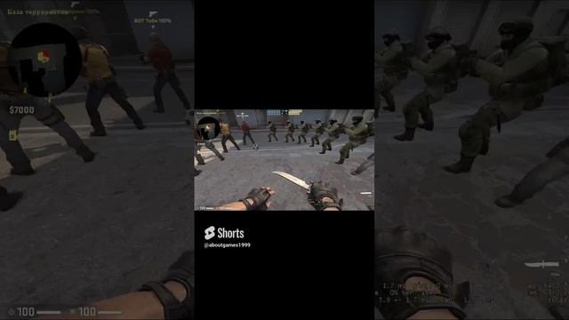 CS_GO! Вечный футбольчик! #shorts