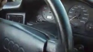 Ауди 80 б3 - разгон до сотки не более 3000об.