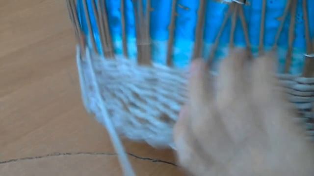 мк корзинки объемным рисунком часть 2 смотреть онлайн