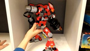 Ninjago 70615Огненный робот Кая MECH MOC