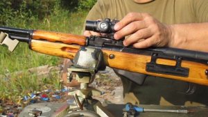 Коллиматор на Рыбку СКС.MP4