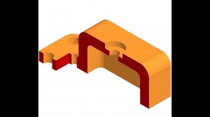 Видеоуроки Компас 3D V19. Ступенчатый разрез - модель и чертеж