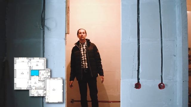 Обзор строящегося дома на стадии завершения. смотреть онлайн