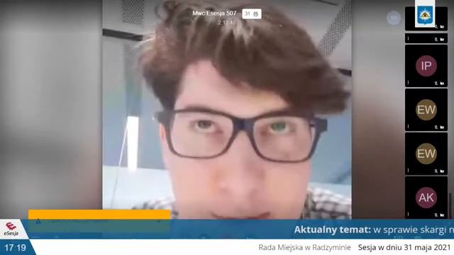 32. Sesja Rady Miejskiej w Radzyminie, 31 maja 2021 r. смотреть онлайн