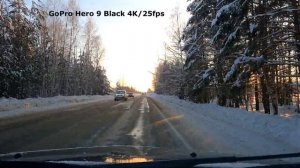 Пример съемки видео 4K/25fps GoPro Hero 9 Black