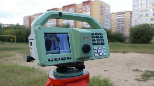 Проложение замкнутого нивелирного хода электронным нивелиром Leica LS15