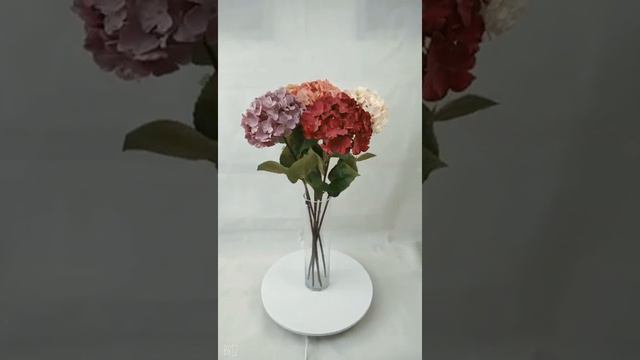 Silk Hydrangea Artificial Flowers for Wedding/Home Decoration