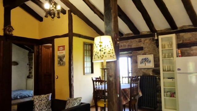 Housebarn stone cabin becomes couples off-grid home in northern Spain - 2023 смотреть онлайн