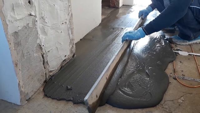 стяжка теплої підлоги