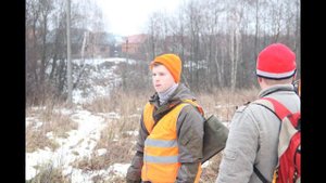 Загонная охота на лису. Домодедово.16.12.17