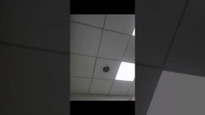 Монтаж диффузора на потолок Амстронг.