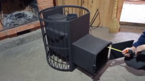 Стальная печь для бани. KRONOS КОЛИЗЕЙ 12ВЧ. Полный обзор.