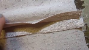 Как вшить потайную молнию в платье | Дублирование припусков шва спинки платья  | Мастер-класс