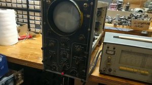 Советский осциллограф С1-1 ЭО-7