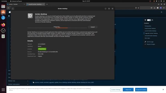 Docker Desktop | Ubunutu 22.04 смотреть онлайн