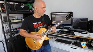 Rockabilly Brian Setzer style | Boss Katana MkII v2.0 Line Out | Gibson Les Paul Tribute | Zoom Q2n