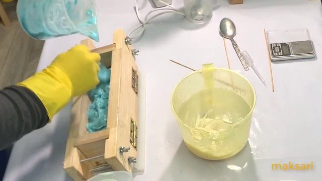 Приготовление мыло с нуля