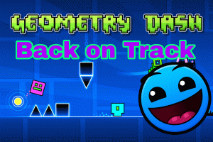 (ПЕРЕЗАЛИВ) Прохождение geometry dash level 2. Back on Track. Gameplay