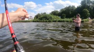 Ловля окуня летом взаброд. Уловистая приманка на окуня.