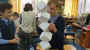 БАШНЯ КОЛУМБА. Модульное оригами