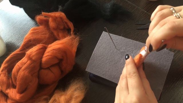 Мастер класс - валяная брошь Сова | Master class - felted brooch Owl смотреть онлайн
