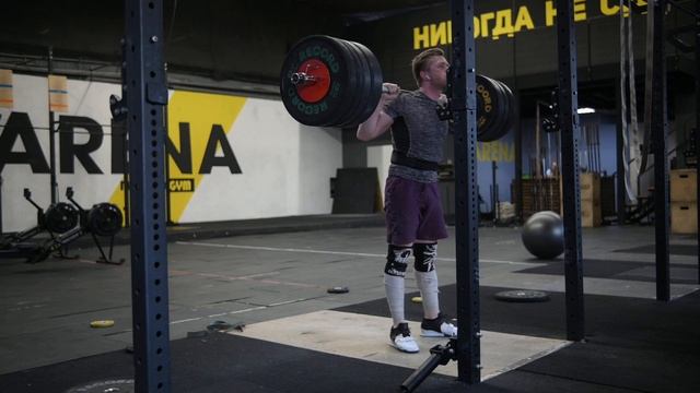 ПСШНС с паузой в нижней точке 112 кг. смотреть онлайн