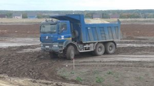 Tatra Phoenix 6x6 working in the mud part 1