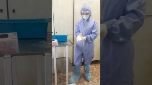"Применение средств индивидуальной защиты на рабочем месте"Надевание и снятие СИЗ.