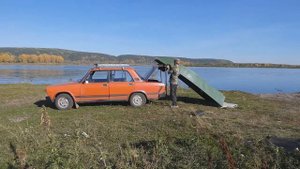 погрузка лодки на автомобиль