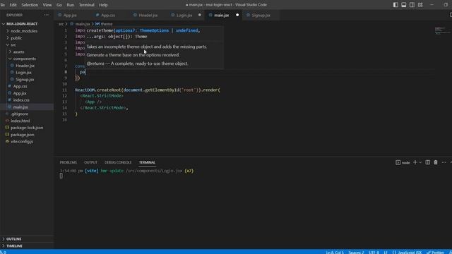 React Email/Password Authentication with Error Validation using Mui | Authentication| Material UI смотреть онлайн