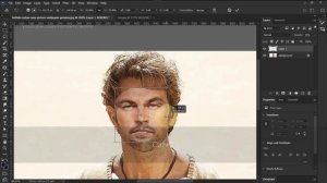 Photoshop Tutorial - Make Face Mask Auto Blend Layers In Photoshop cc