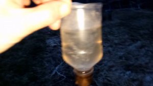 Тест "септика" из 2-х пластиковых бочек. Часть 2.