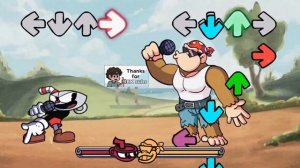 Funky Kong vs Cuphead: Technicolor Tussle - Friday Night Funkin'