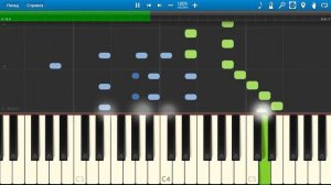 Чиж & Co - На поле танки грохотали (на пианино Synthesia)