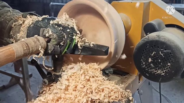 токарные поделки,чаша из сувеля. смотреть онлайн