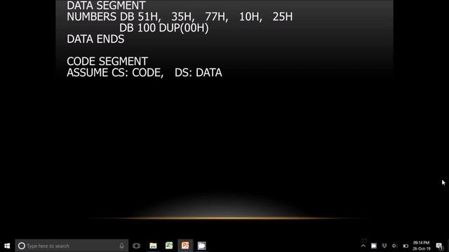Debug Assembly program of 8086 using TASM and DOSBOX смотреть онлайн